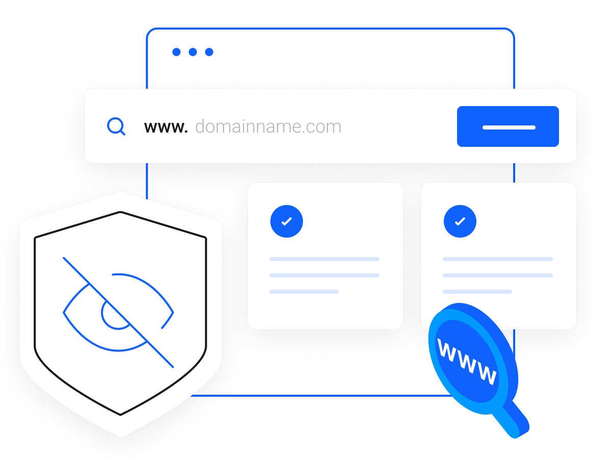 Whois Privacy Protection for Domains - Domtake offers Free Whois Privacy Protection